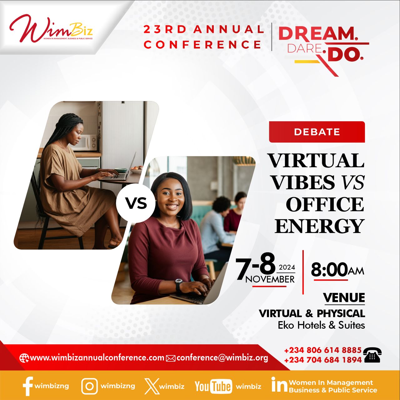 VIRTUAL VIBES VS OFFICE ENERGY​