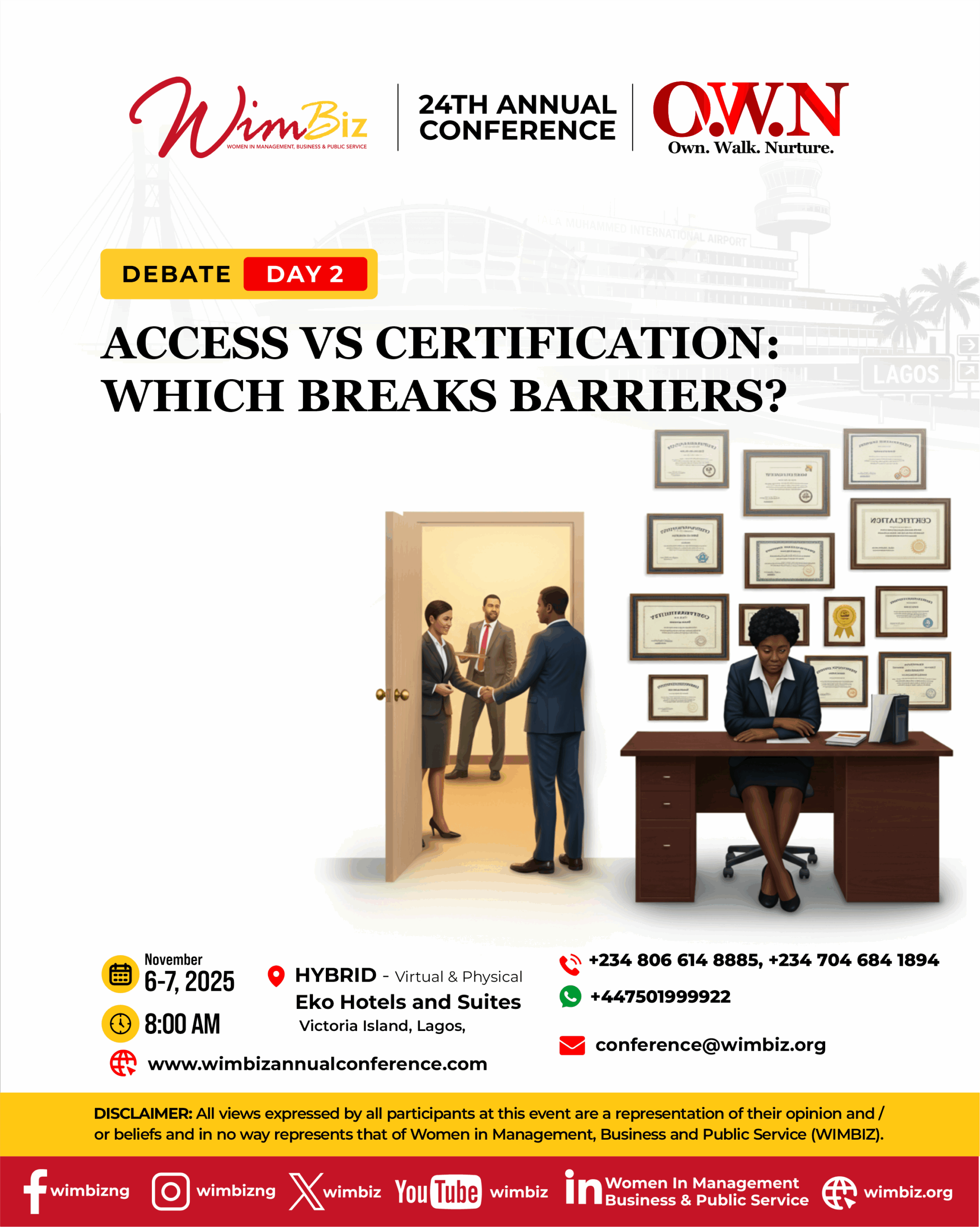 ACCESS VS. CERTIFICATION:WHICH BREAKS BARRIERS?​