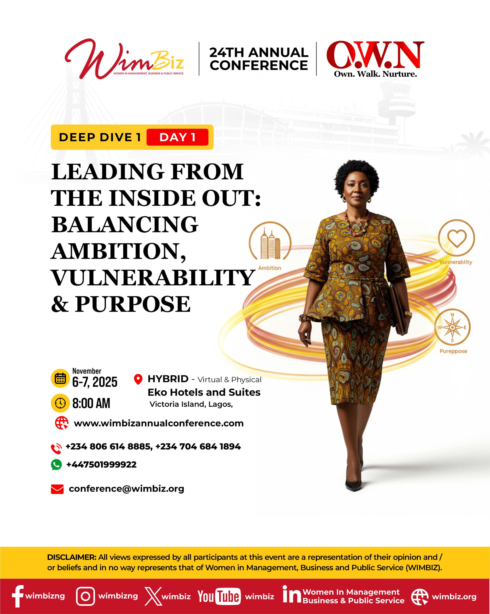 LEADING FROM THE INSIDE OUT: BALANCING AMBITION, VULNERABILITY & PURPOSE​