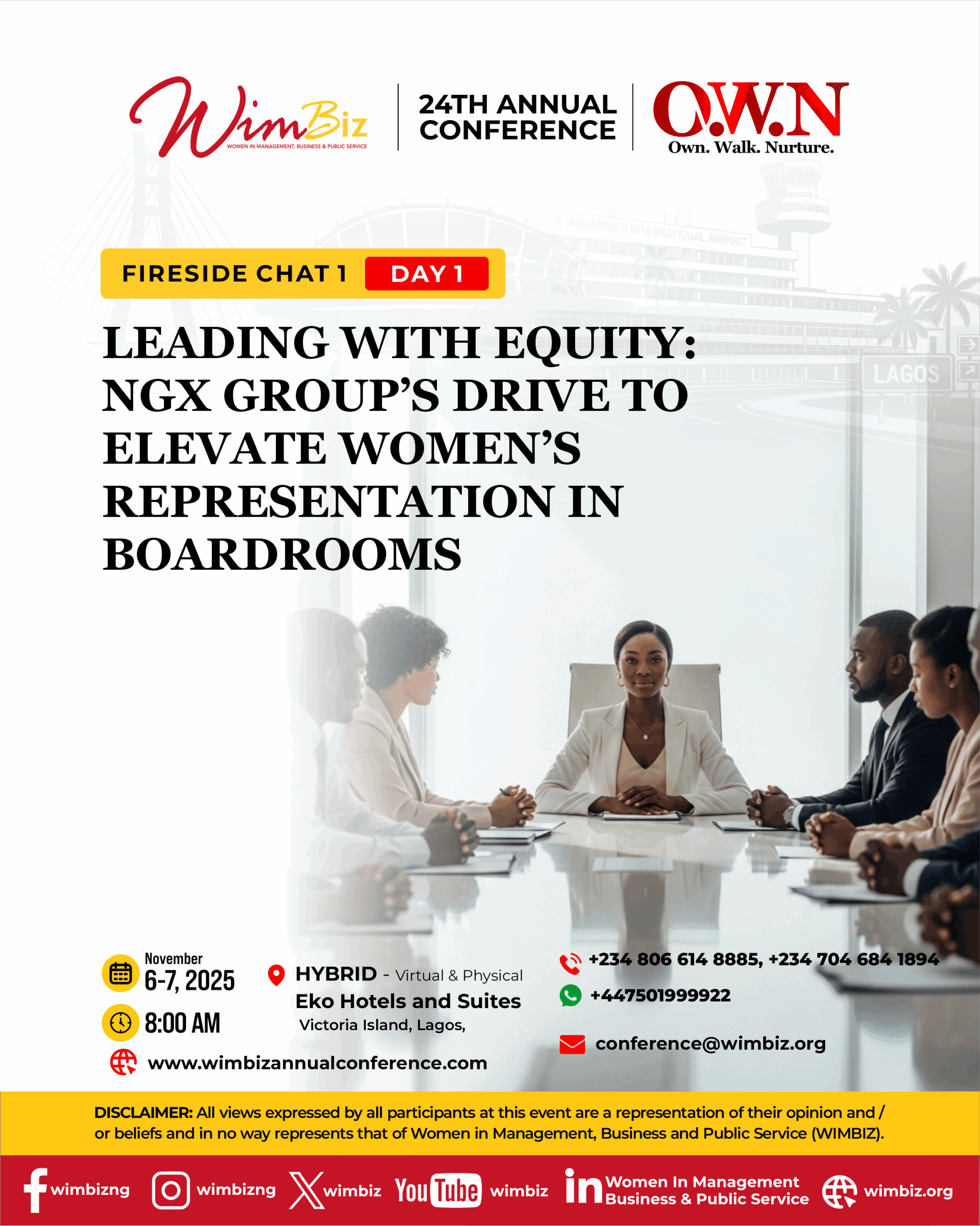 NGX GROUP’S DRIVE TO ELEVATE WOMEN​ REPRESENTATION IN BOARD ROOMS​